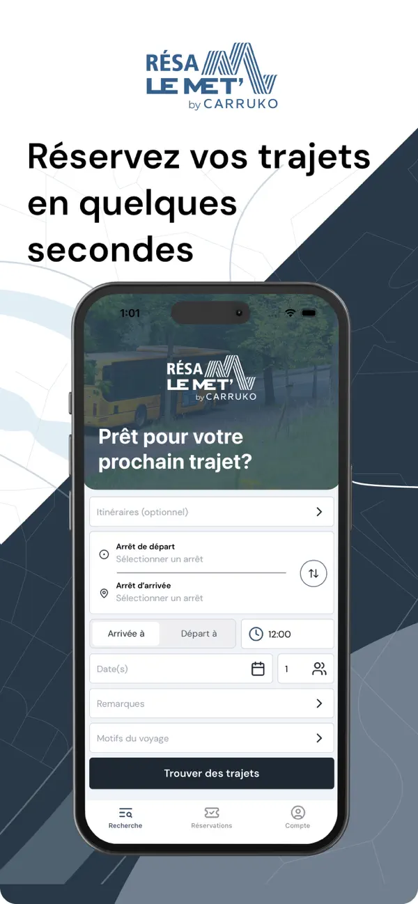 Screenshot #1 pour Résa LE MET’