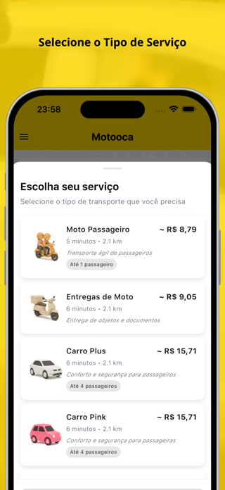 Motooca - Corridas e Entregas Screenshot 4 of 5