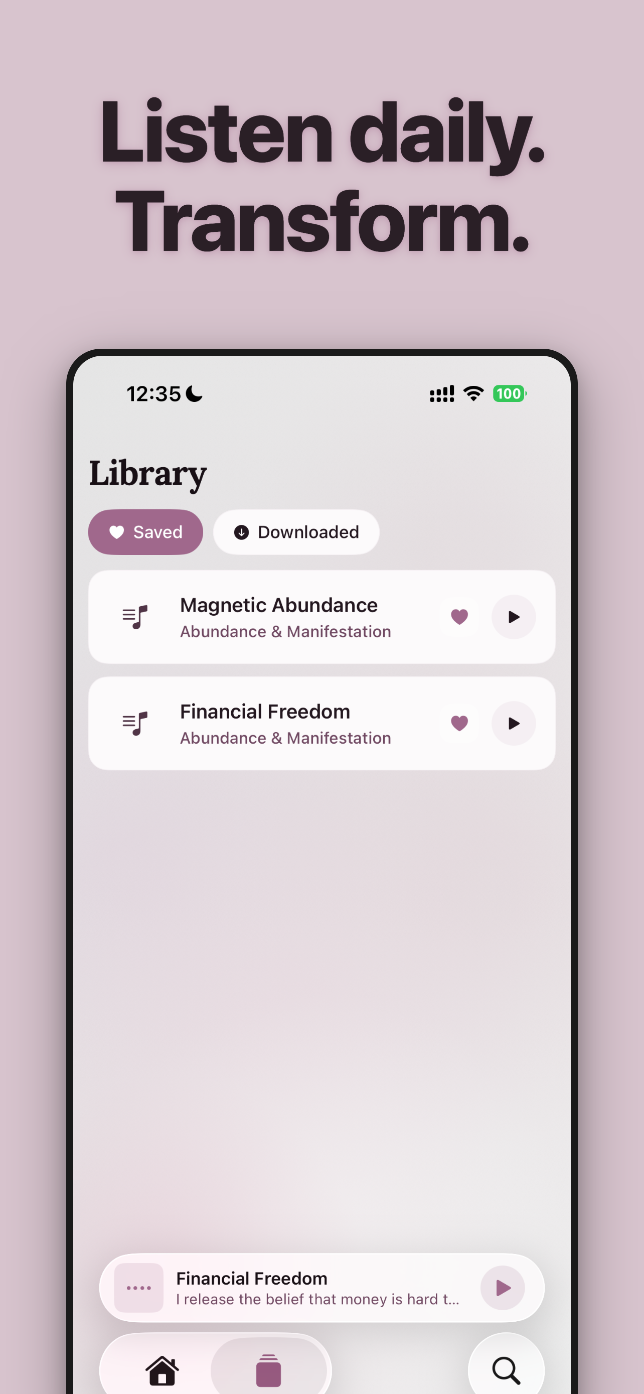 Magica: Audio Affirmations screenshot 6