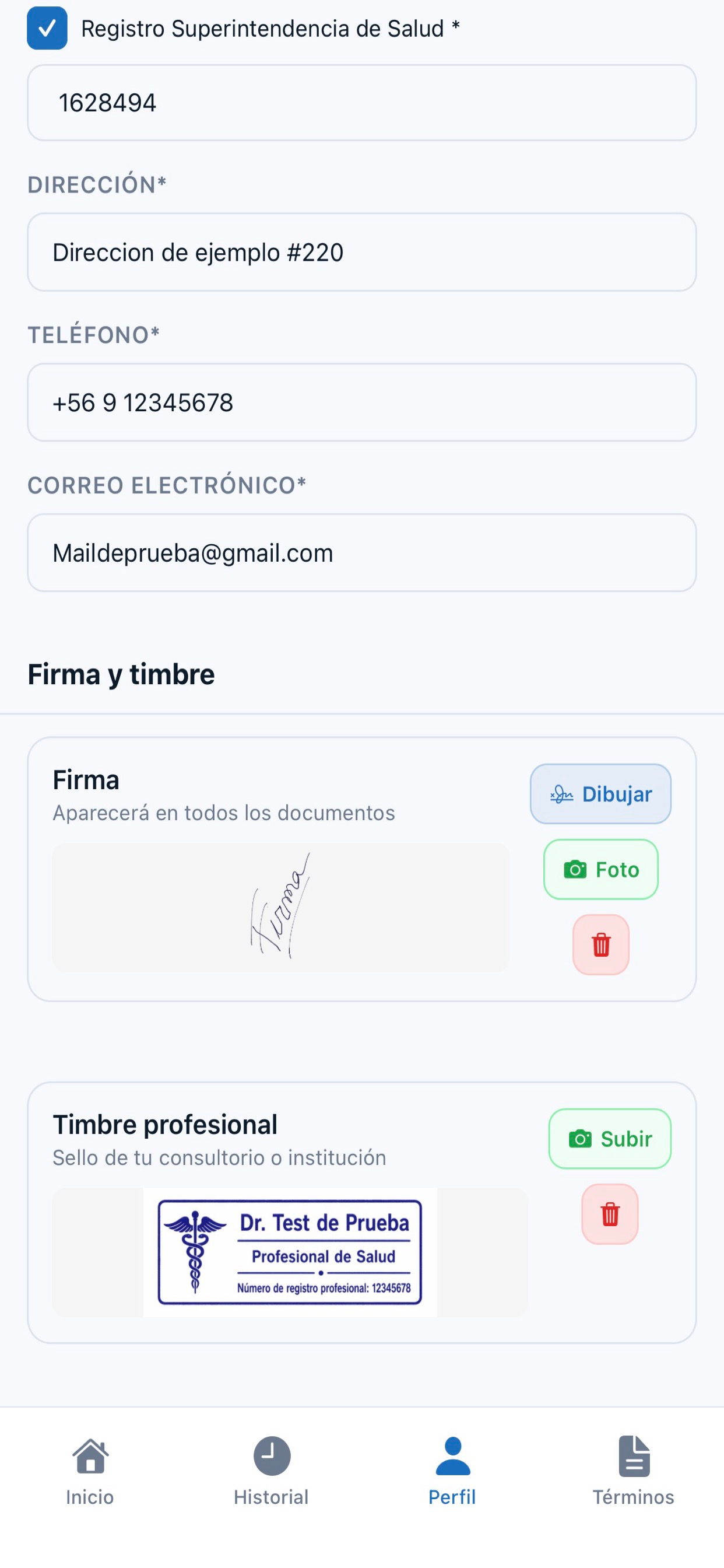 RecetaMED - Órdenes médicas
