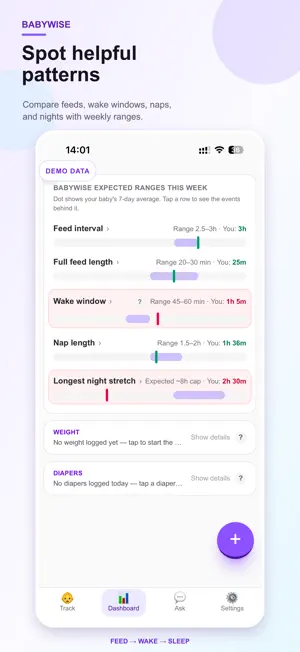 Babywise App: Easy Tracking screenshot 3