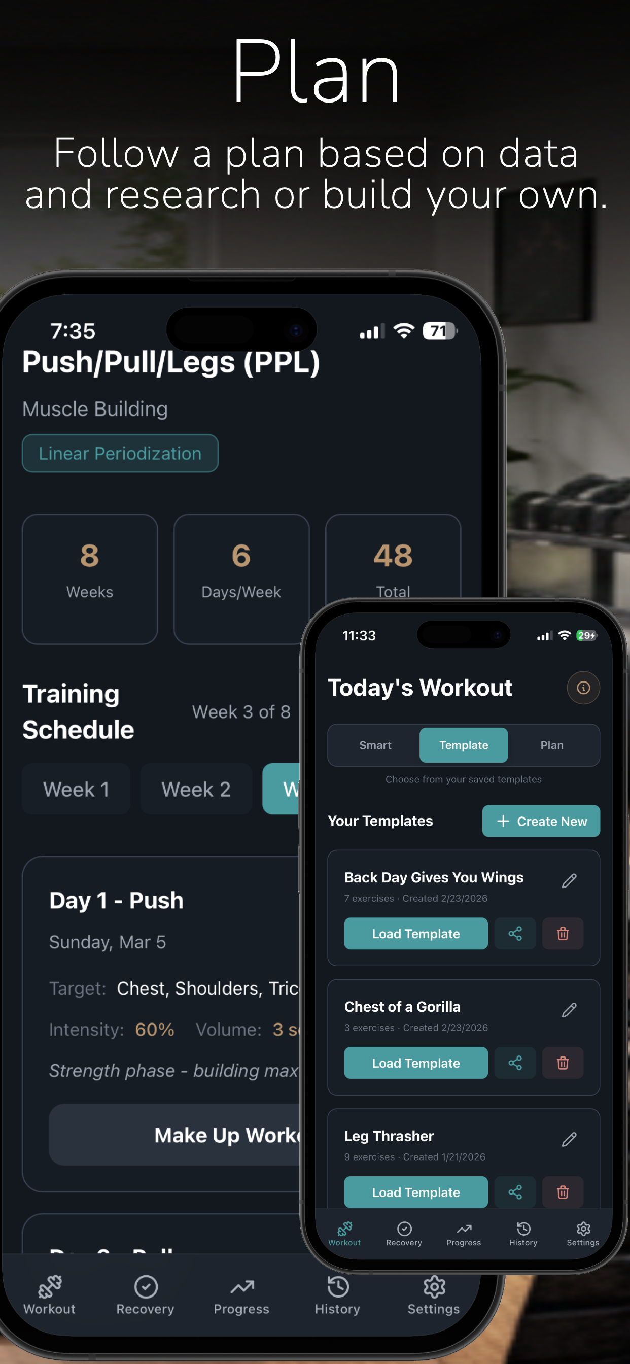 AxonFit: Workout Planner & Log