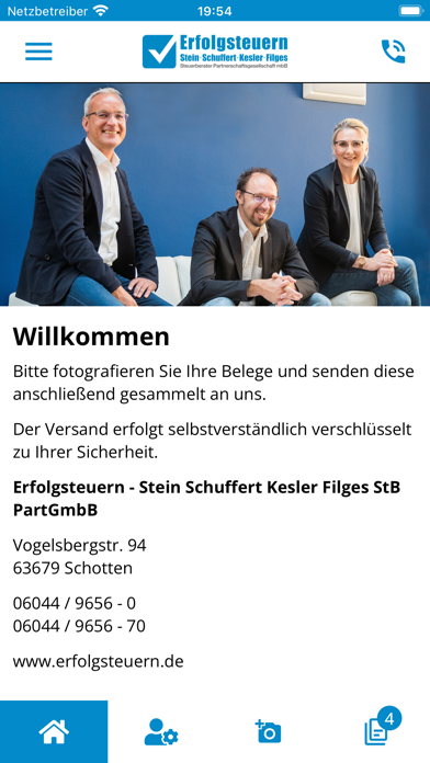 Erfolgsteuern Schotten Screenshot