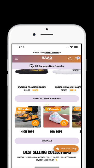 RAAD SHOP Screenshot