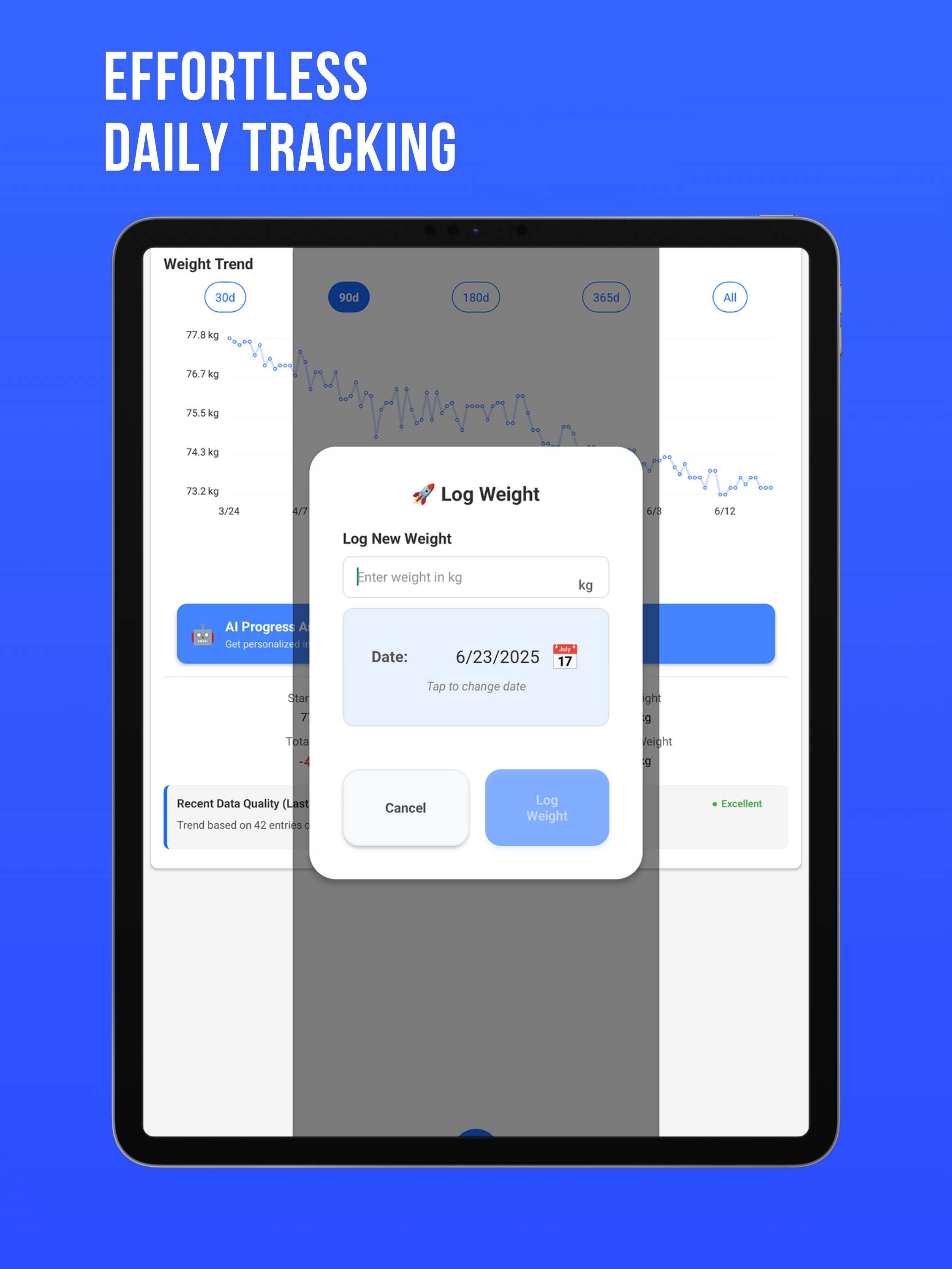 WeightyAI: Smart Weight Coach screenshot 7