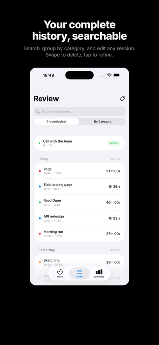 Orru - Time Tracker Screenshot 2 of 6