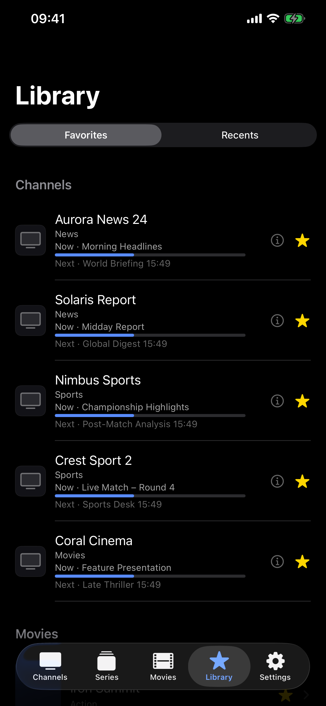 Vyx Player screenshot 4