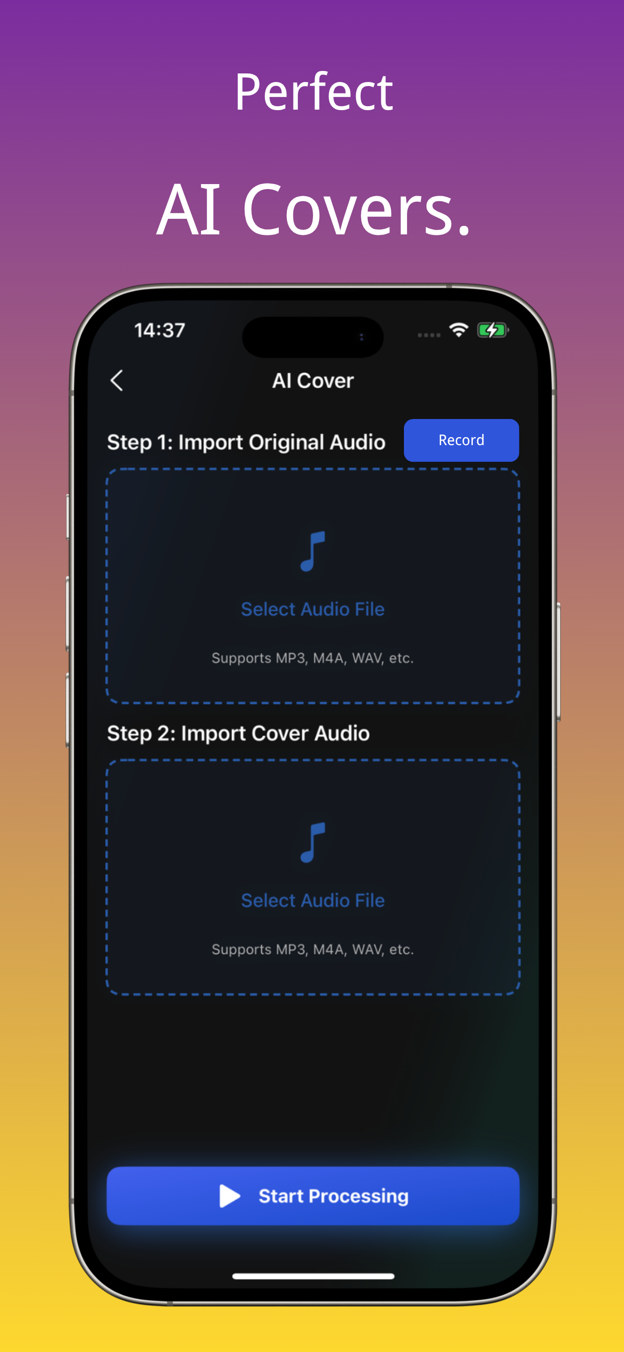 Vizly-Video Audio Editor
