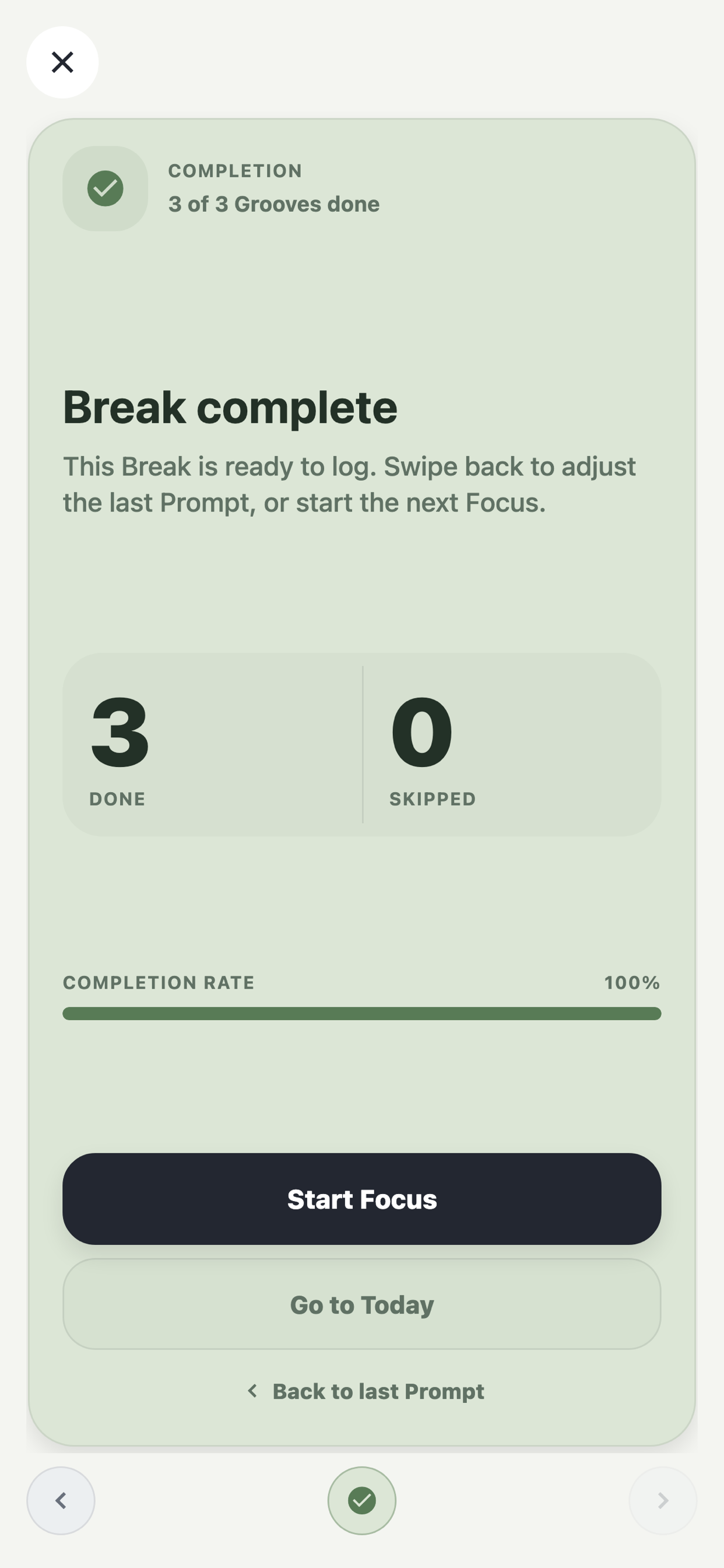 Groove Timer