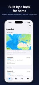 HamSat: Ham Satellite Tracker screenshot