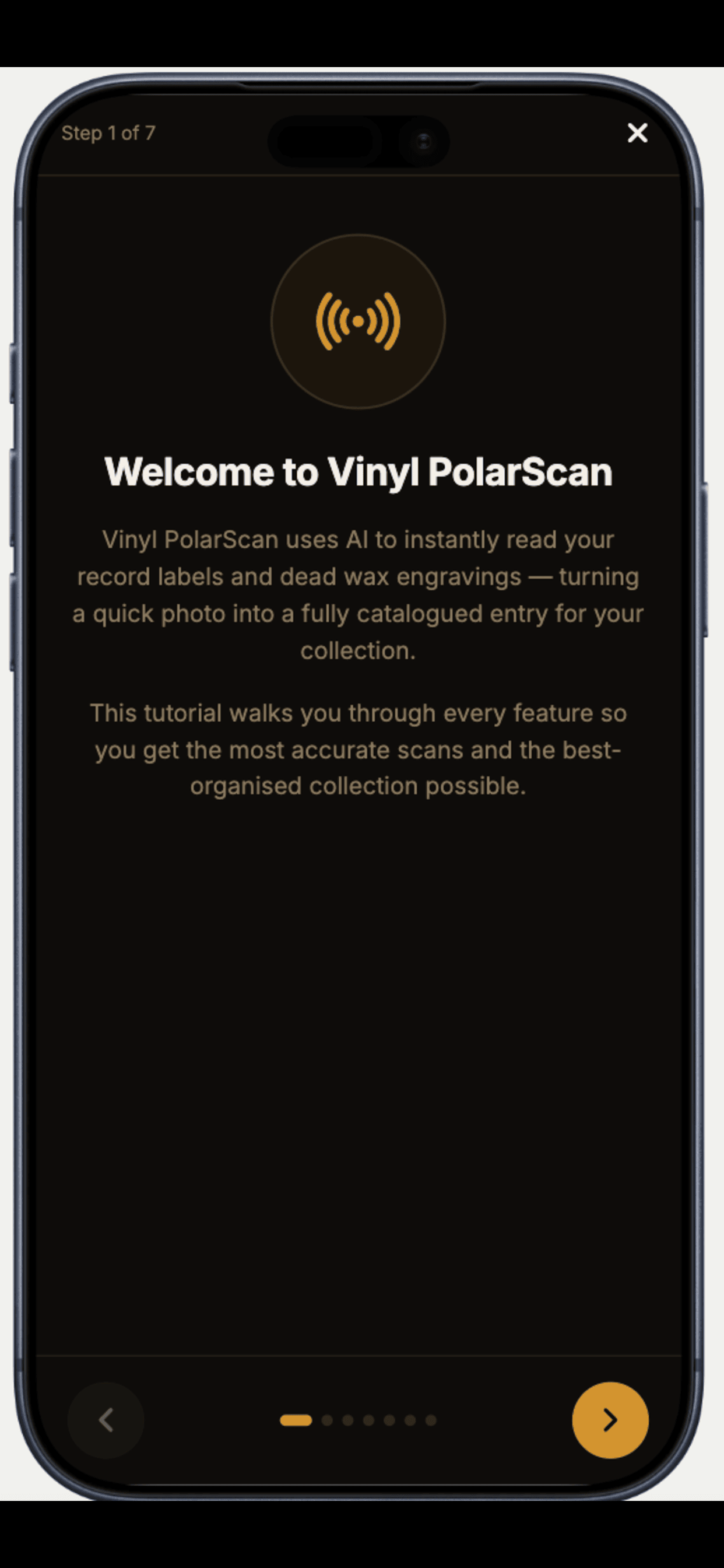 Vinyl PolarScan screenshot 4