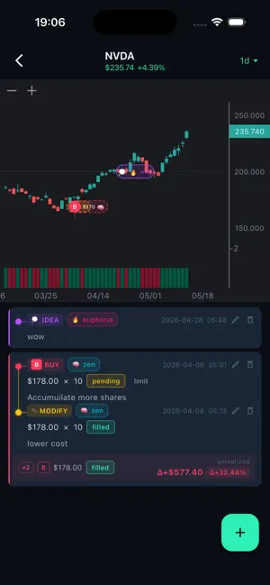 Reflix: Trade Journal screenshot 1