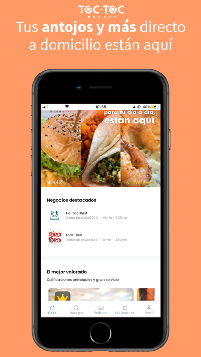 Toc Toc Market:Pide y llegamos Screenshot