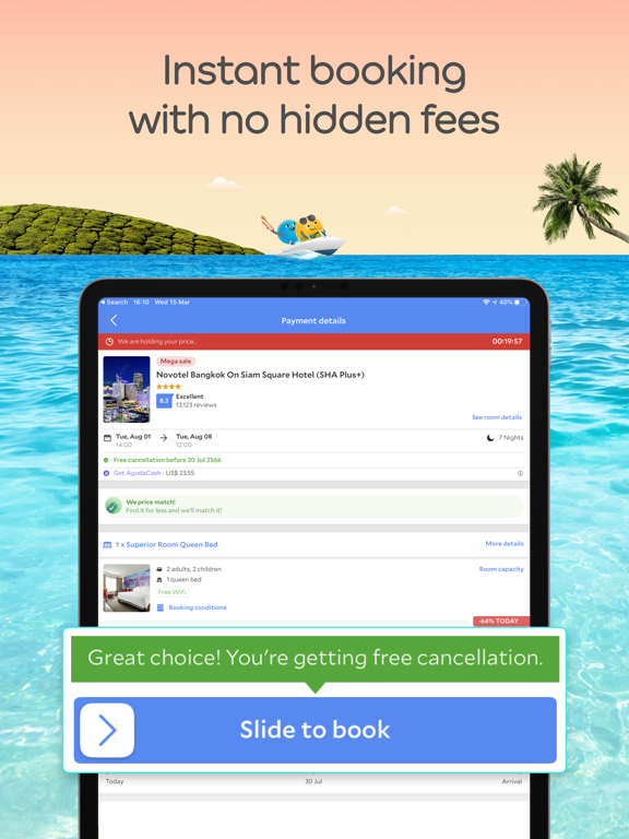 Agoda: Cheap Flights & Hotels App Store preview screenshot 14