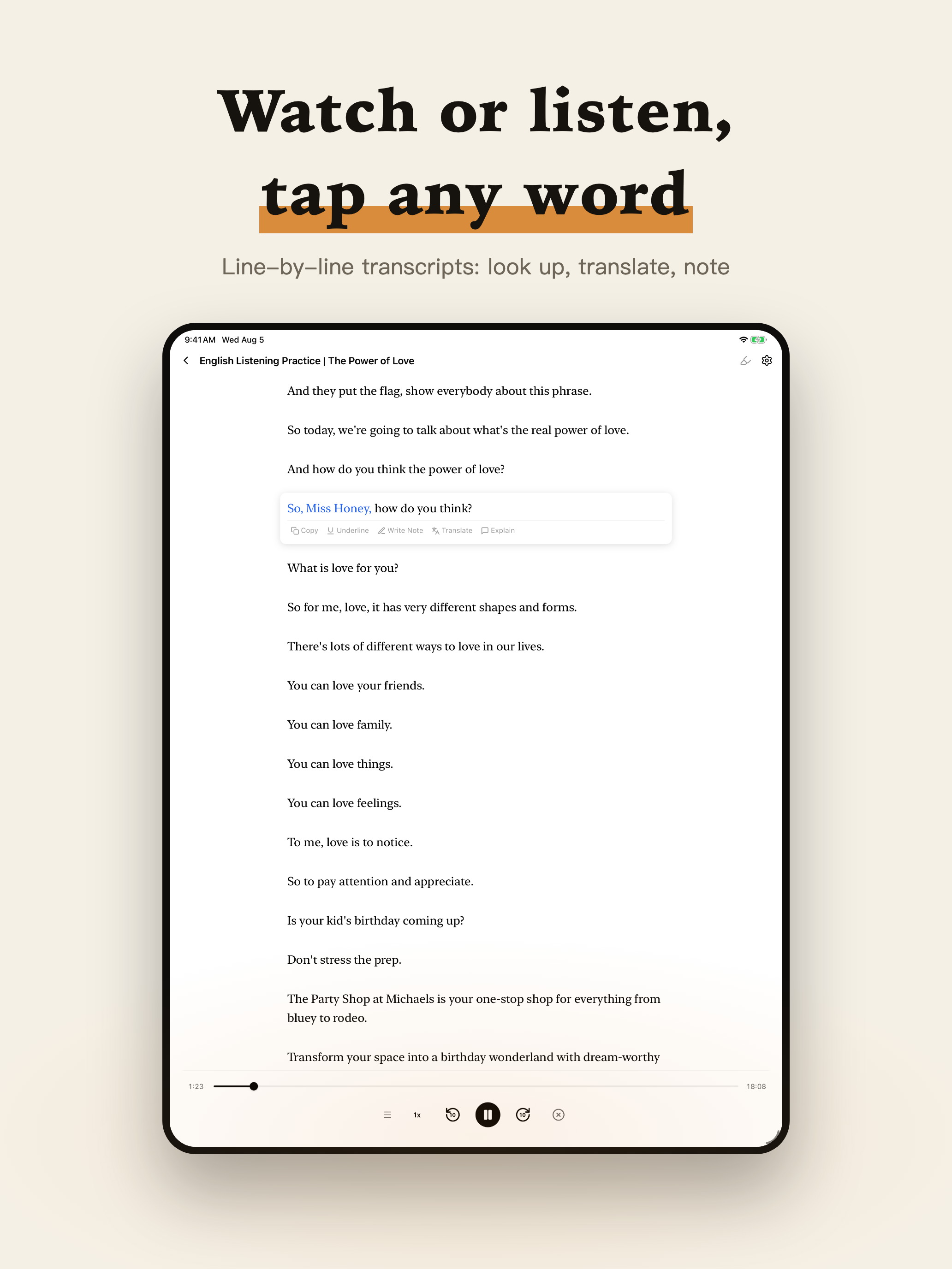 Learn English - SentiaRead screenshot 15