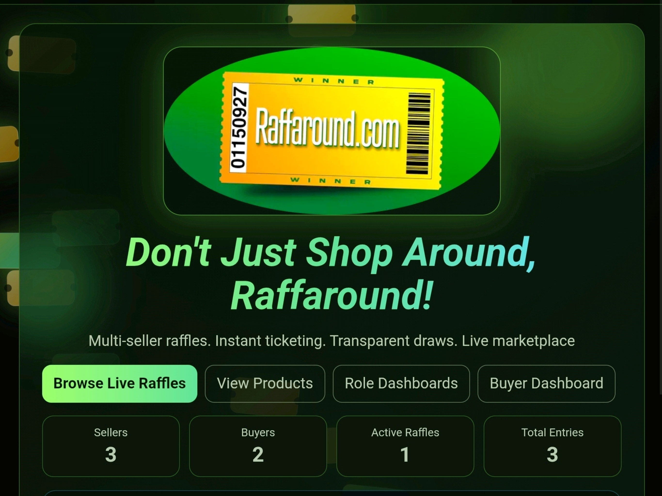 Raffaround screenshot 11
