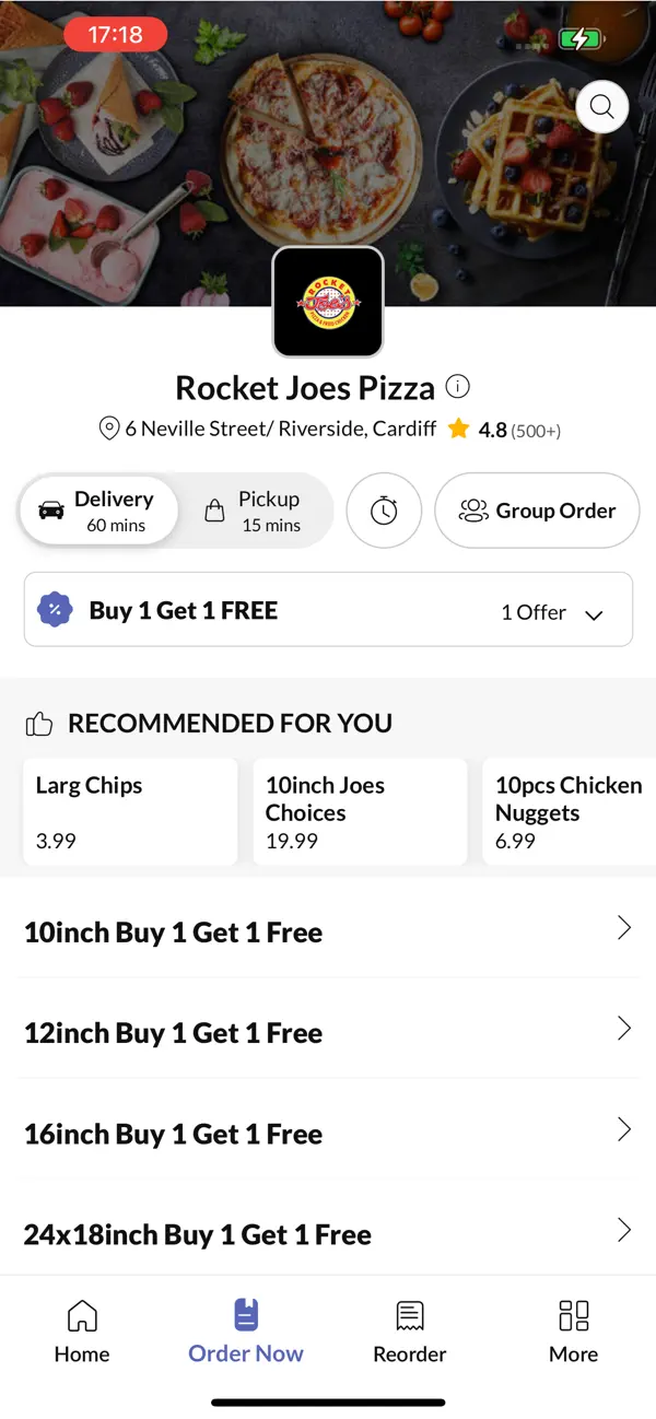 Screenshot #2 pour Rocket Joes Pizza