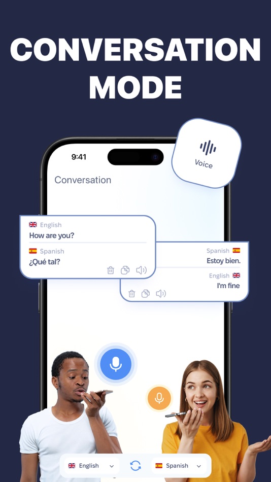 #4. AI Translator Voice & Camera (iOS) 由: Maksym Petrov