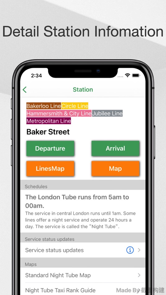 #4. London Tube Map & Routing (iOS) Podle: 敏 吴