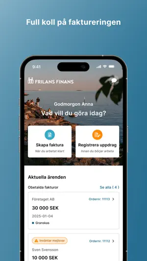 Frilans Finans screenshot 4