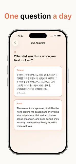 Closer: Daily Couple Questions screenshot 2