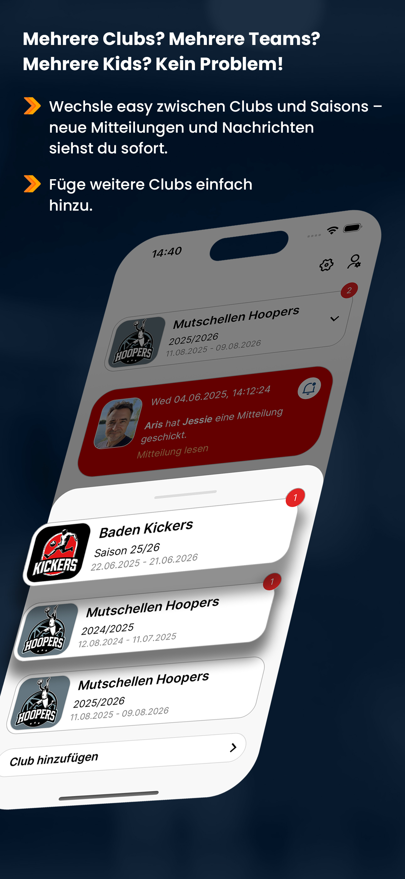 ClubCenter screenshot 3
