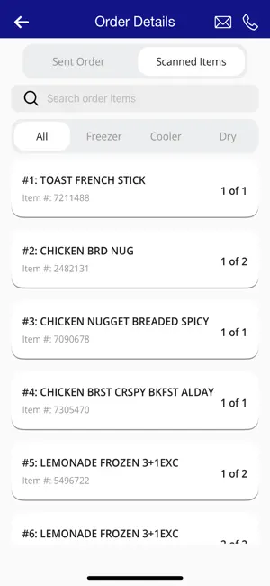 SYGMA Customer screenshot 3