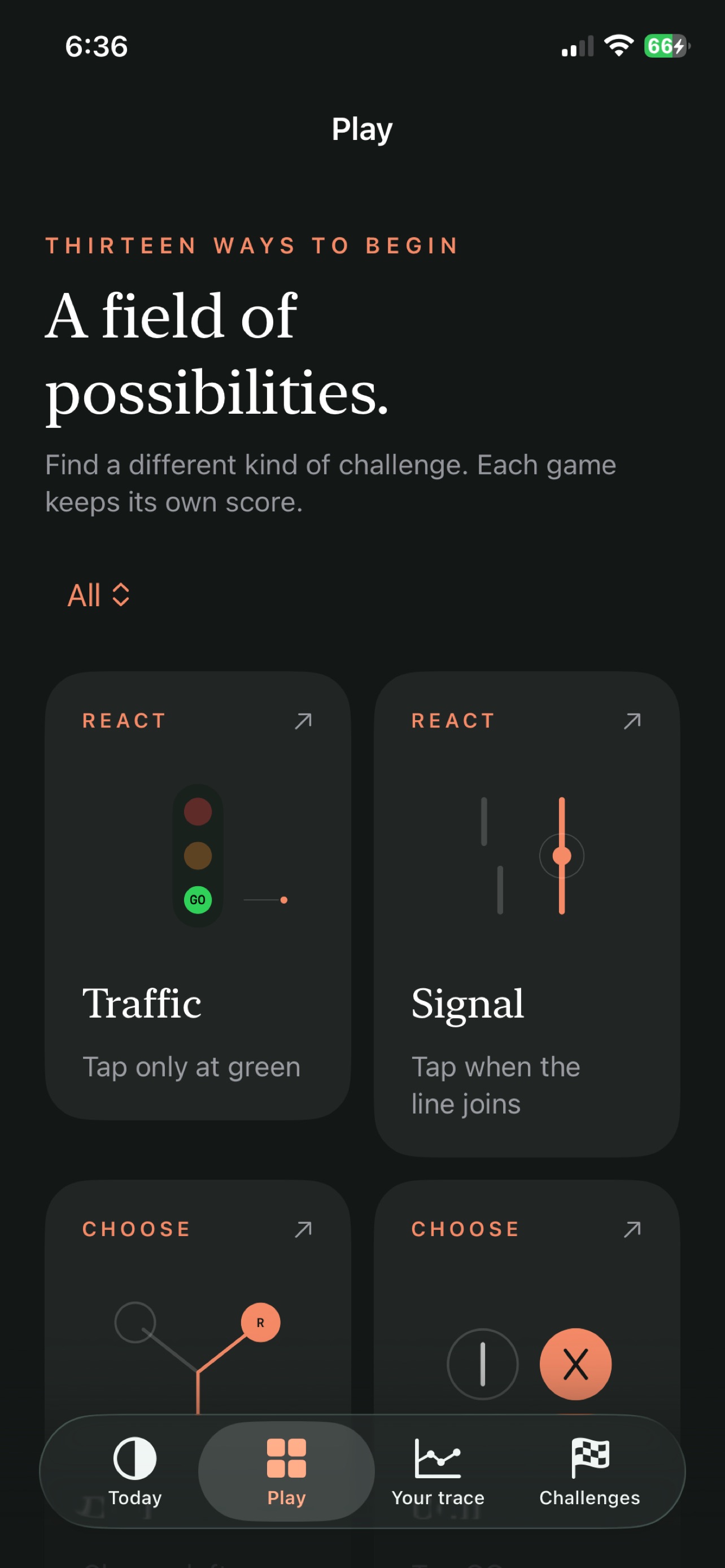 Screenshot 1 of Interval: Reaction Games