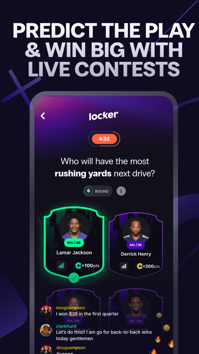 Locker: Live Fantasy Games Screenshot