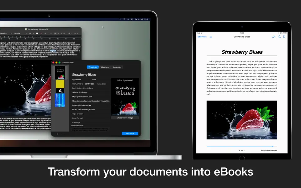 Screenshot 1 of eBookBinder 1.12.10