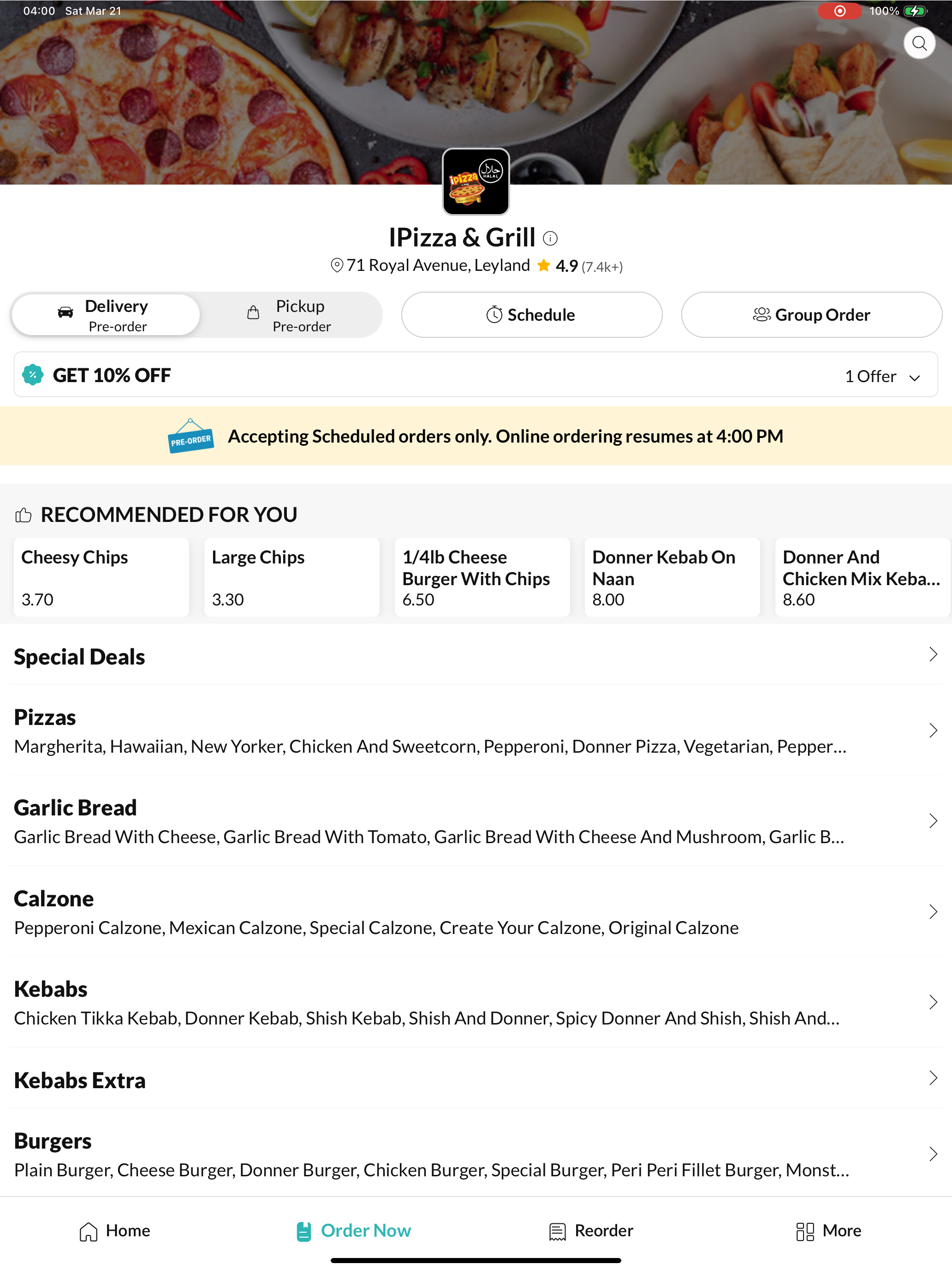 IPizza & Grill screenshot 6
