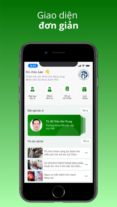 Bệnh viện ĐK Xanh Pôn Screenshot