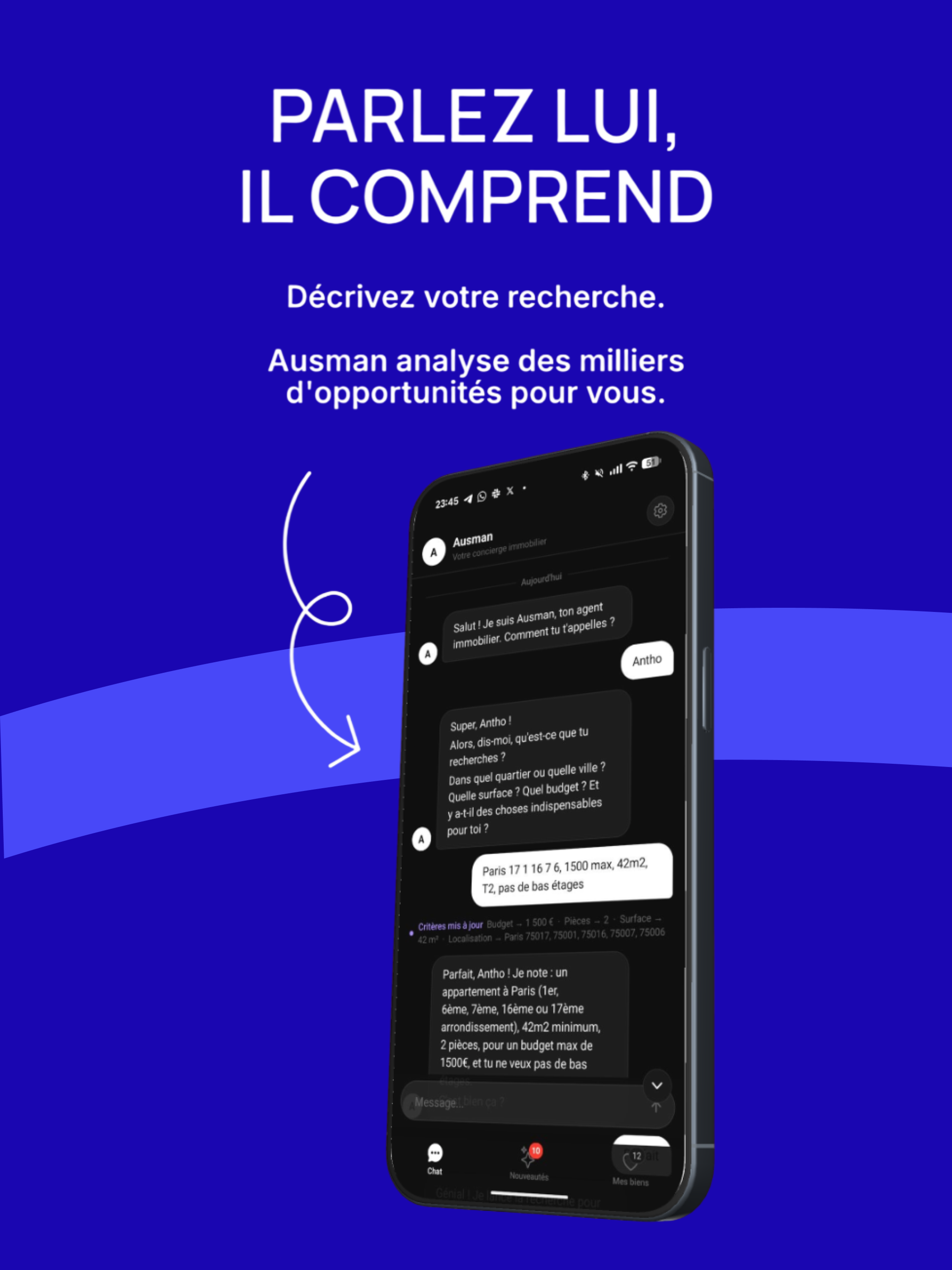 Ausman – Assistant immo IA