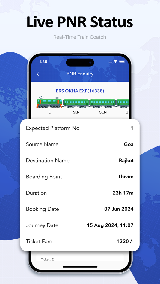 #4. Where is My Train: Live Status (iOS) 由: Ruchita Savaliya