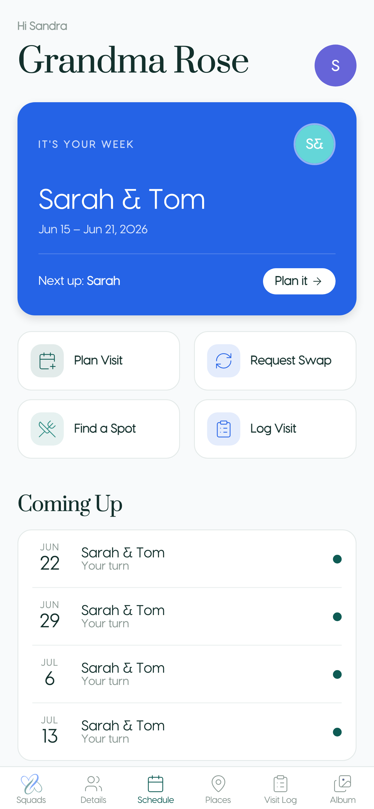 OurSquad App screenshot 4