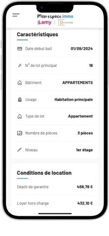 Mon espace immo particuliers screenshot