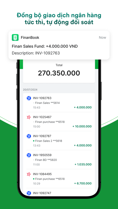 FinanBook - Quản lý dòng tiền Screenshot