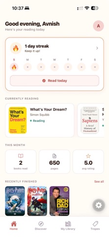 App screenshot