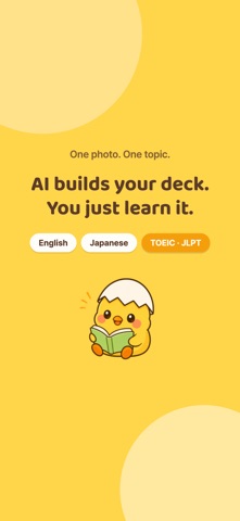 Eppi Words: AI Flashcards iPhone screenshot