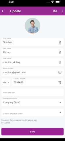 App screenshot