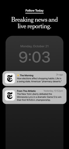 NYTimes: US and Global News screenshot 4