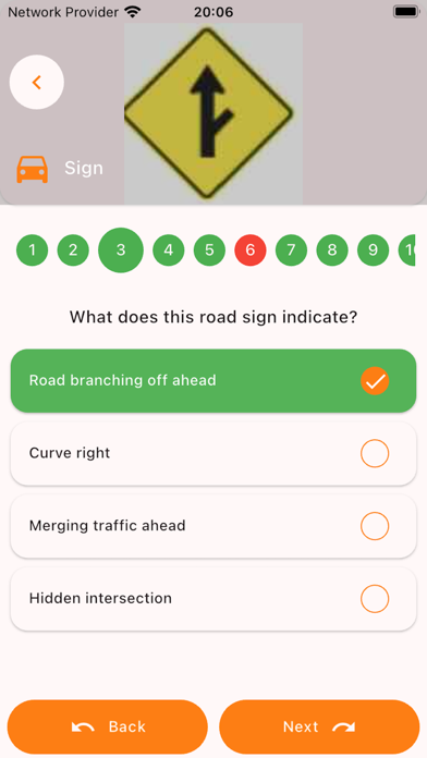 Ontario G1 test 2024 Screenshot