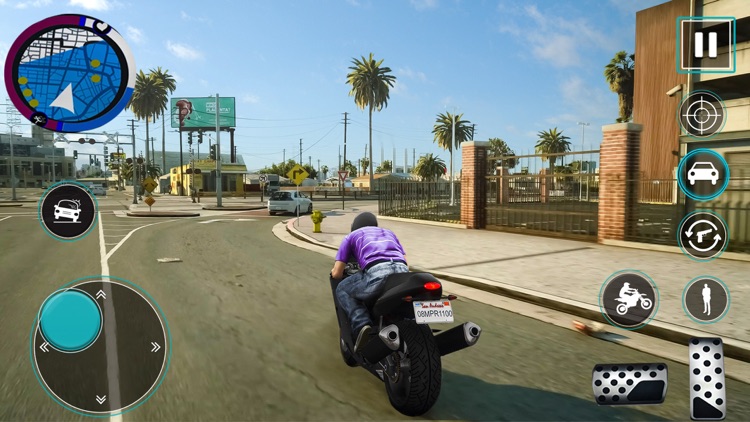 Vegas Gangster Crime Car Games