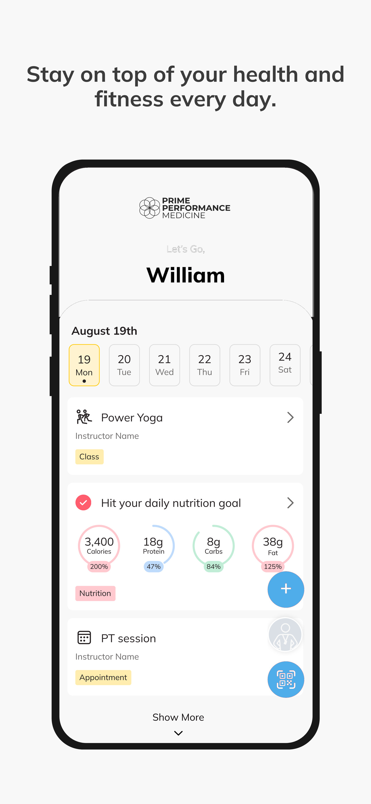 PRIME Performance Medicine screenshot 2