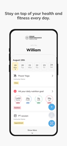 PRIME Performance Medicine screenshot
