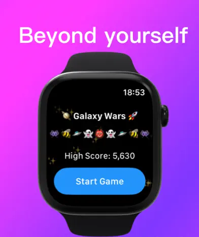 Galaxy Wars for Watch screenshot 4