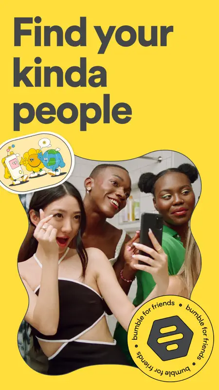 Bumble For Friends: Meet IRL screenshot 1 of 6