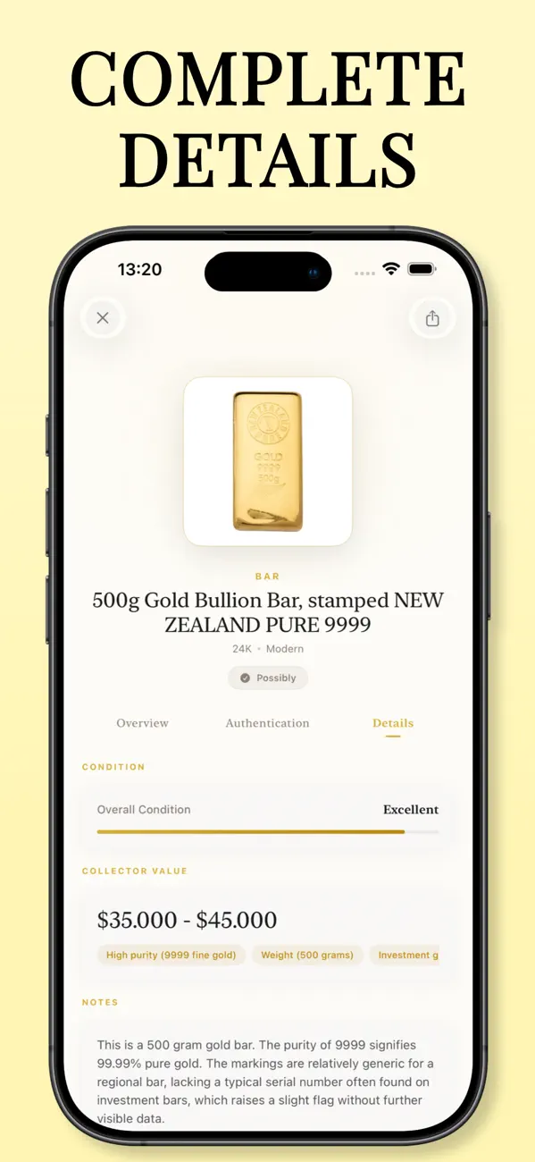 #2. Gold Scanner (iOS) Av: Munure Tuzun