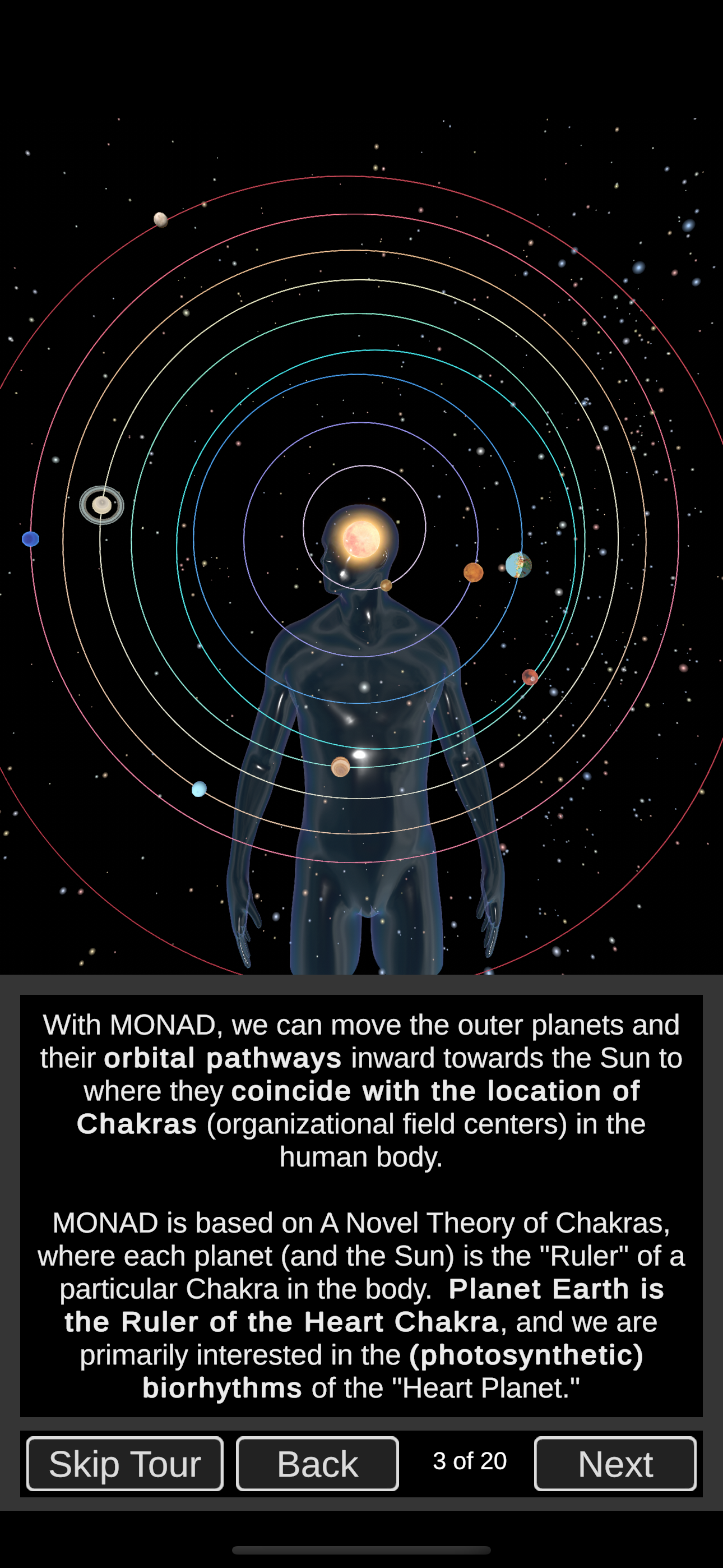 Monad Calendar Clock