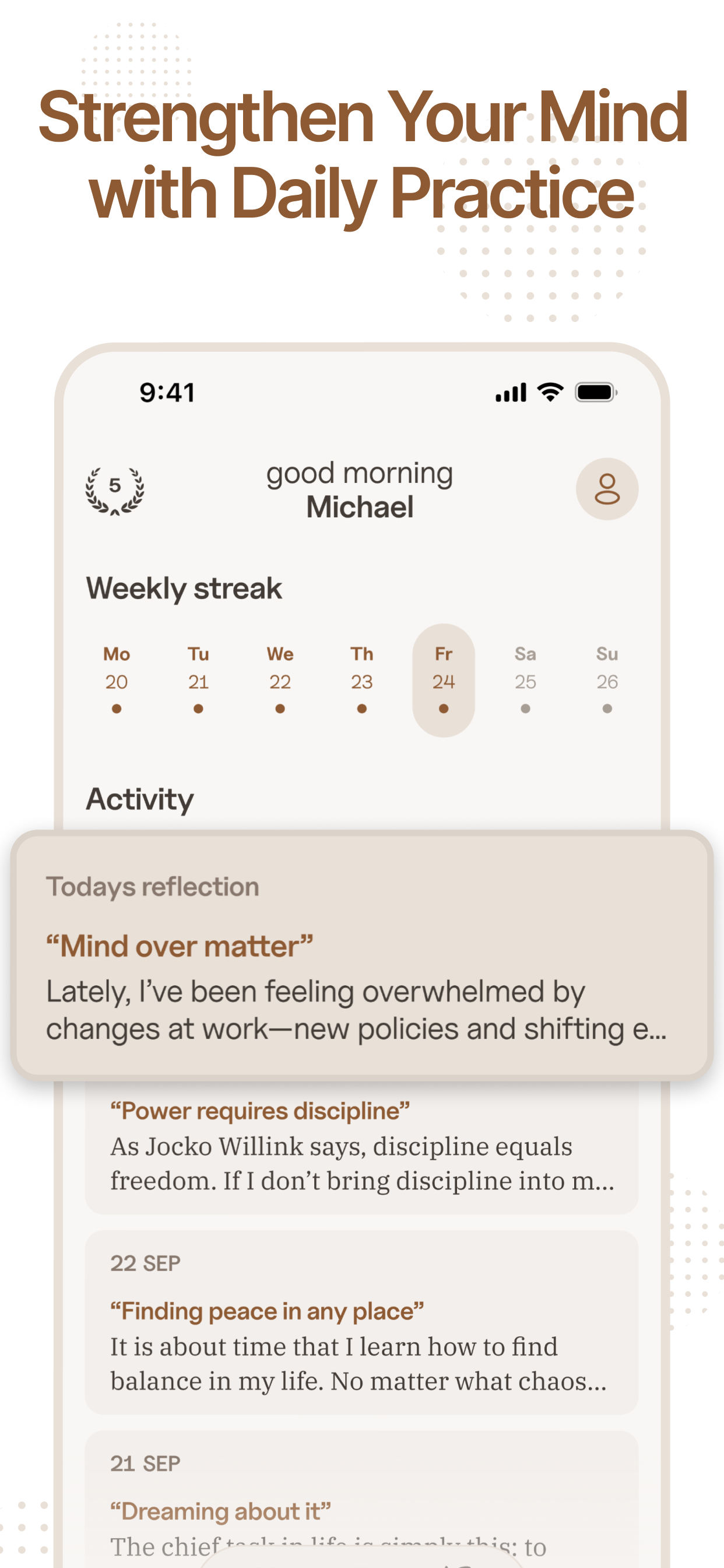 Stoic Quotes & Journal – Stojo